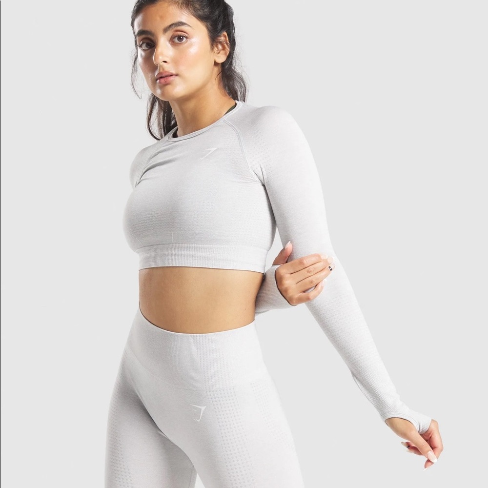 Gymshark Vital Seamless Long Sleeve Crop